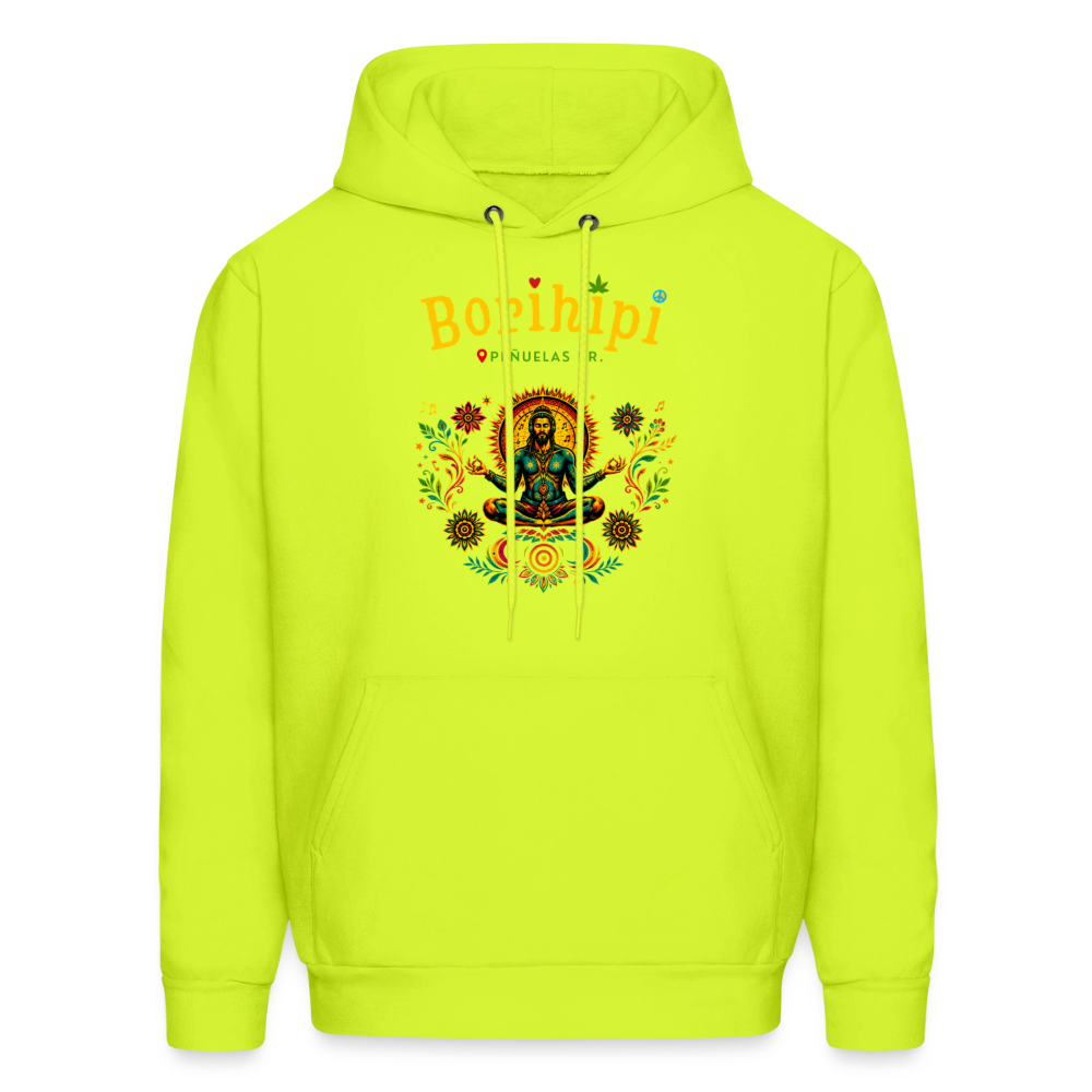 Borihipi Hoodies - safety green