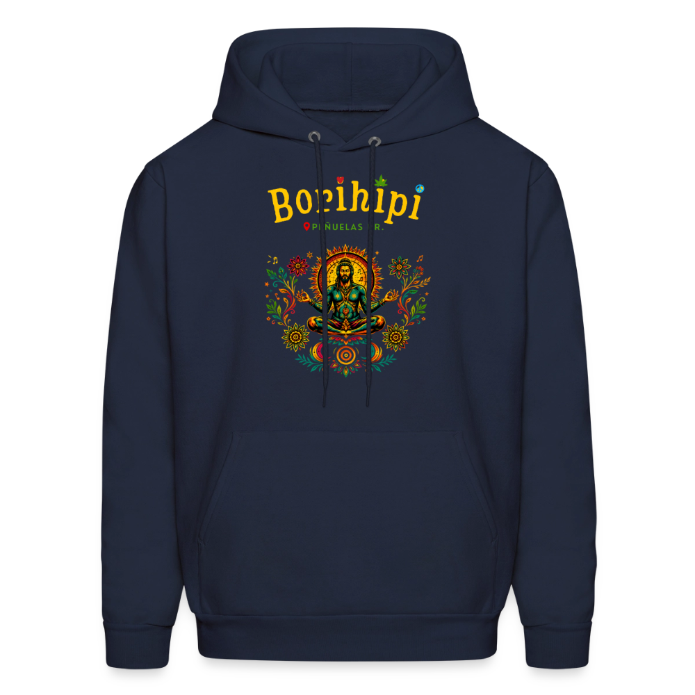 Borihipi Hoodies - navy