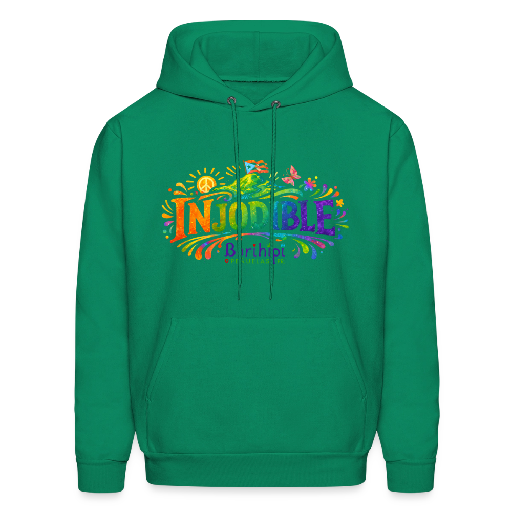 Hoodie - Injodible - kelly green