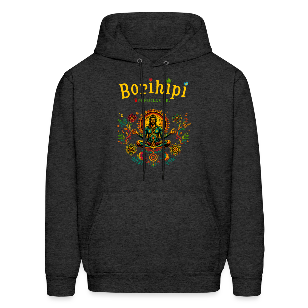 Borihipi Hoodies - charcoal grey