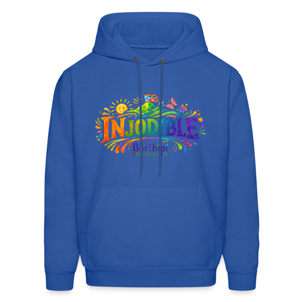 Hoodie - Injodible - royal blue
