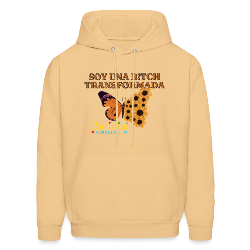 Men's Hoodie - light gold 