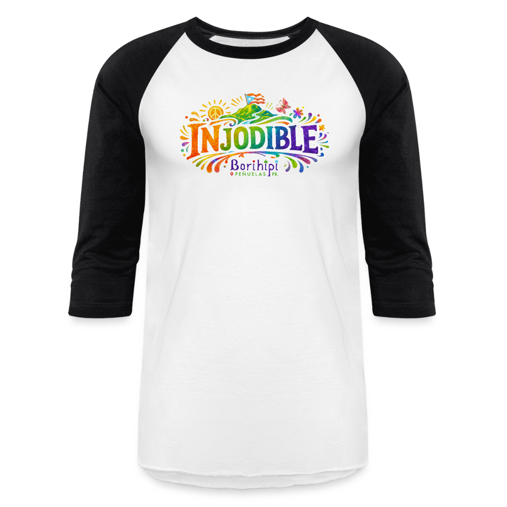 Baseball T-Shirt - white/black