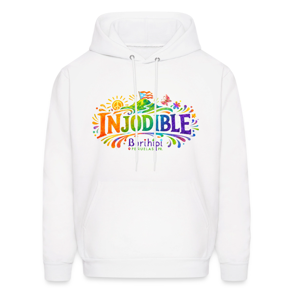 Hoodie - Injodible - white