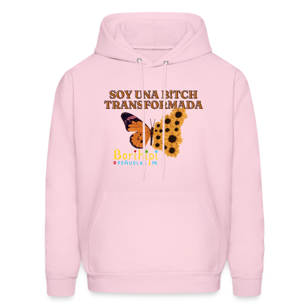 Men's Hoodie - pale pink