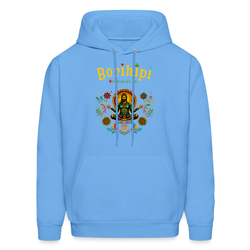 Borihipi Hoodies - carolina blue