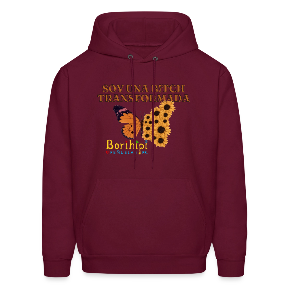 Men's Hoodie - burgundy