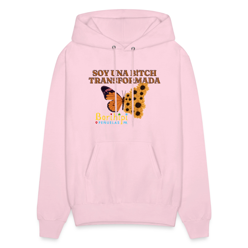 Men's Hoodie - pale pink