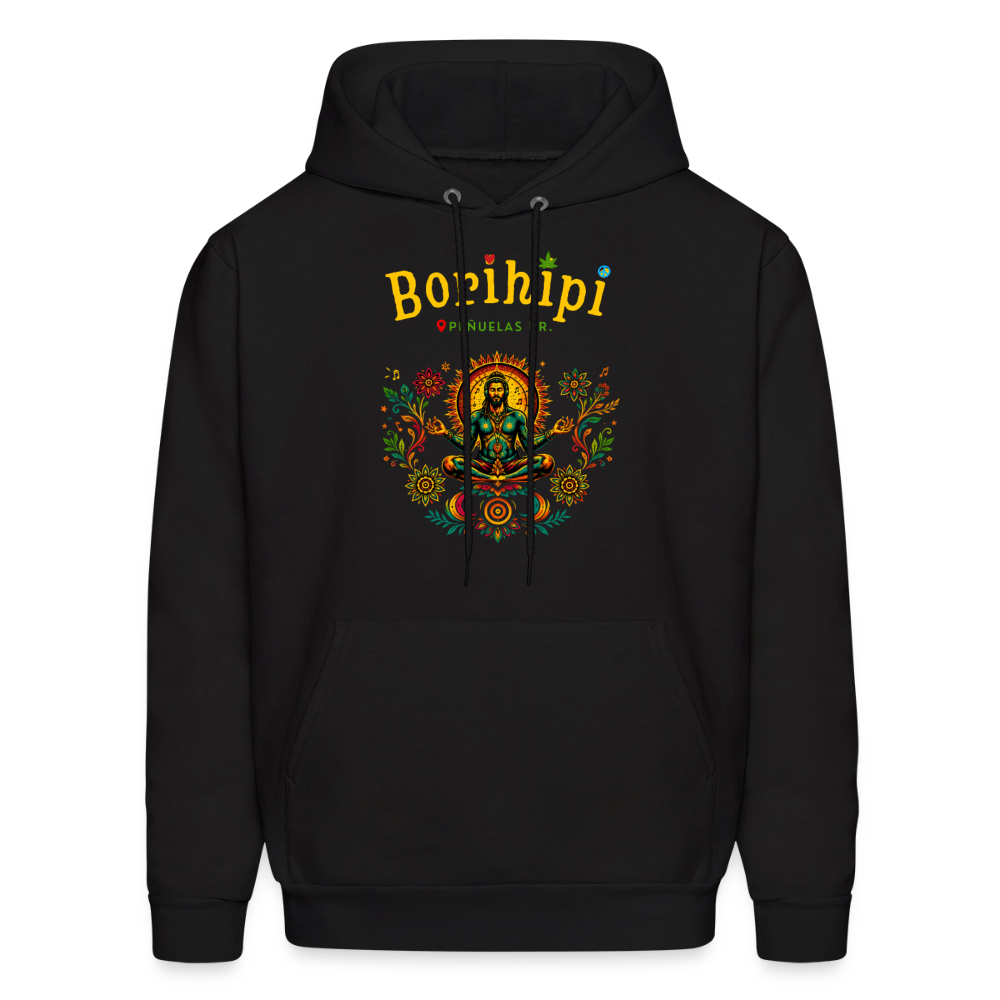 Borihipi Hoodies - black