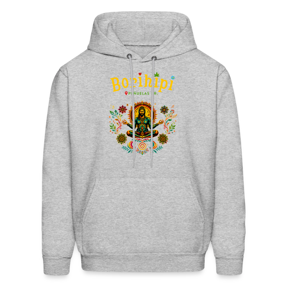 Borihipi Hoodies - heather gray