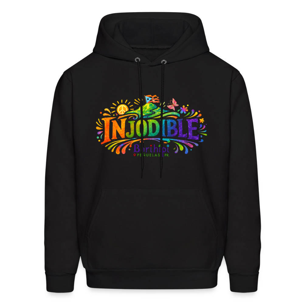 Hoodie - Injodible - black