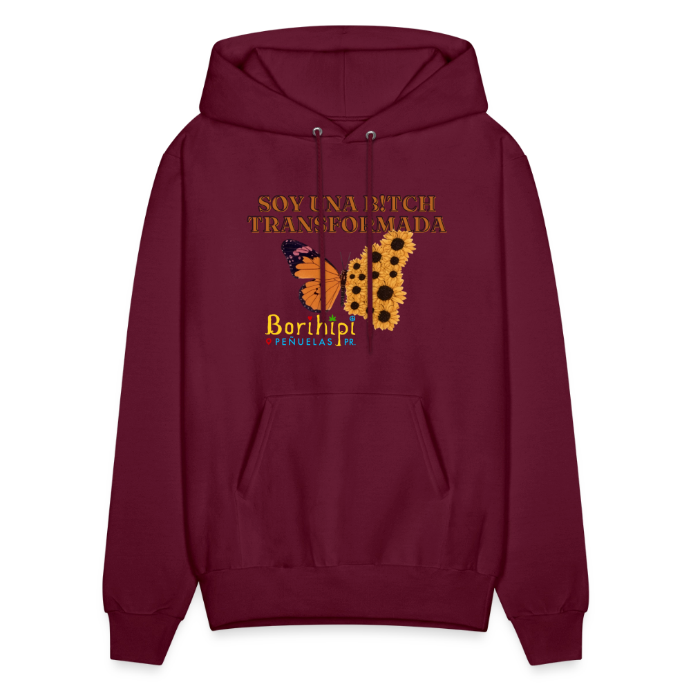 Men's Hoodie - burgundy