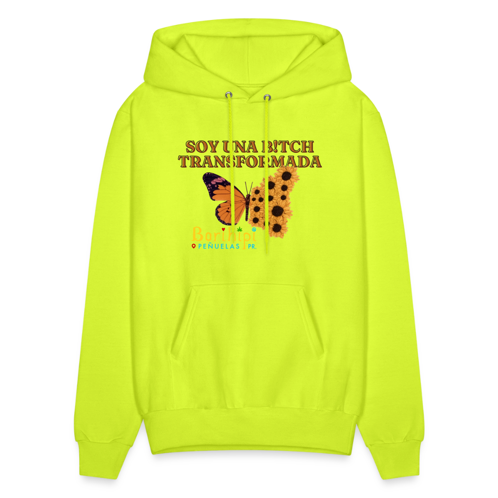 Men's Hoodie - safety green