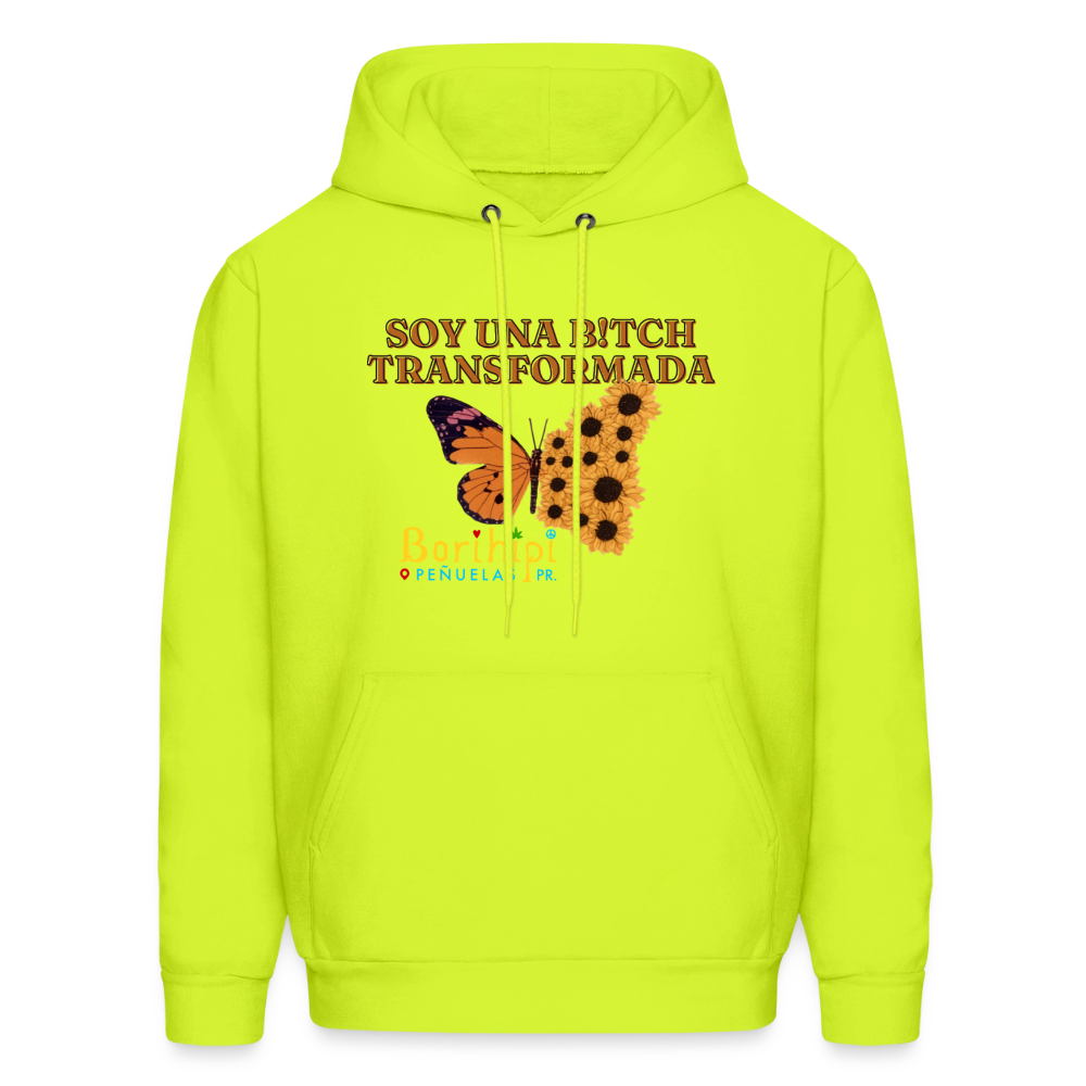 Men's Hoodie - safety green