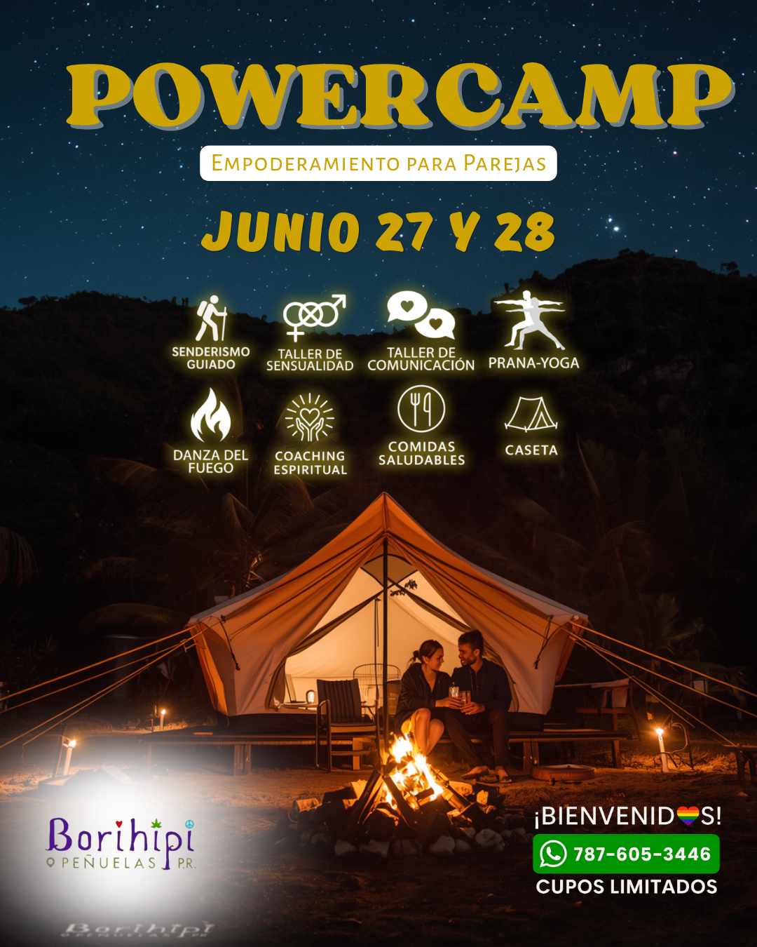 DEPOSITO - POWERCAMP DE PAREJAS (Junio 27 y 28)