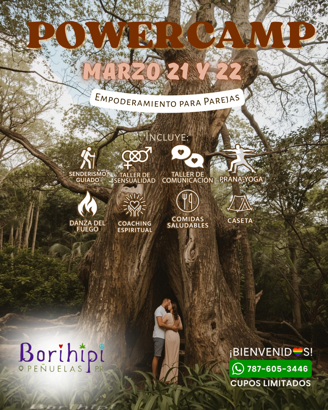 DEPOSITO - POWERCAMP DE PAREJAS (Marzo 21 y 22)