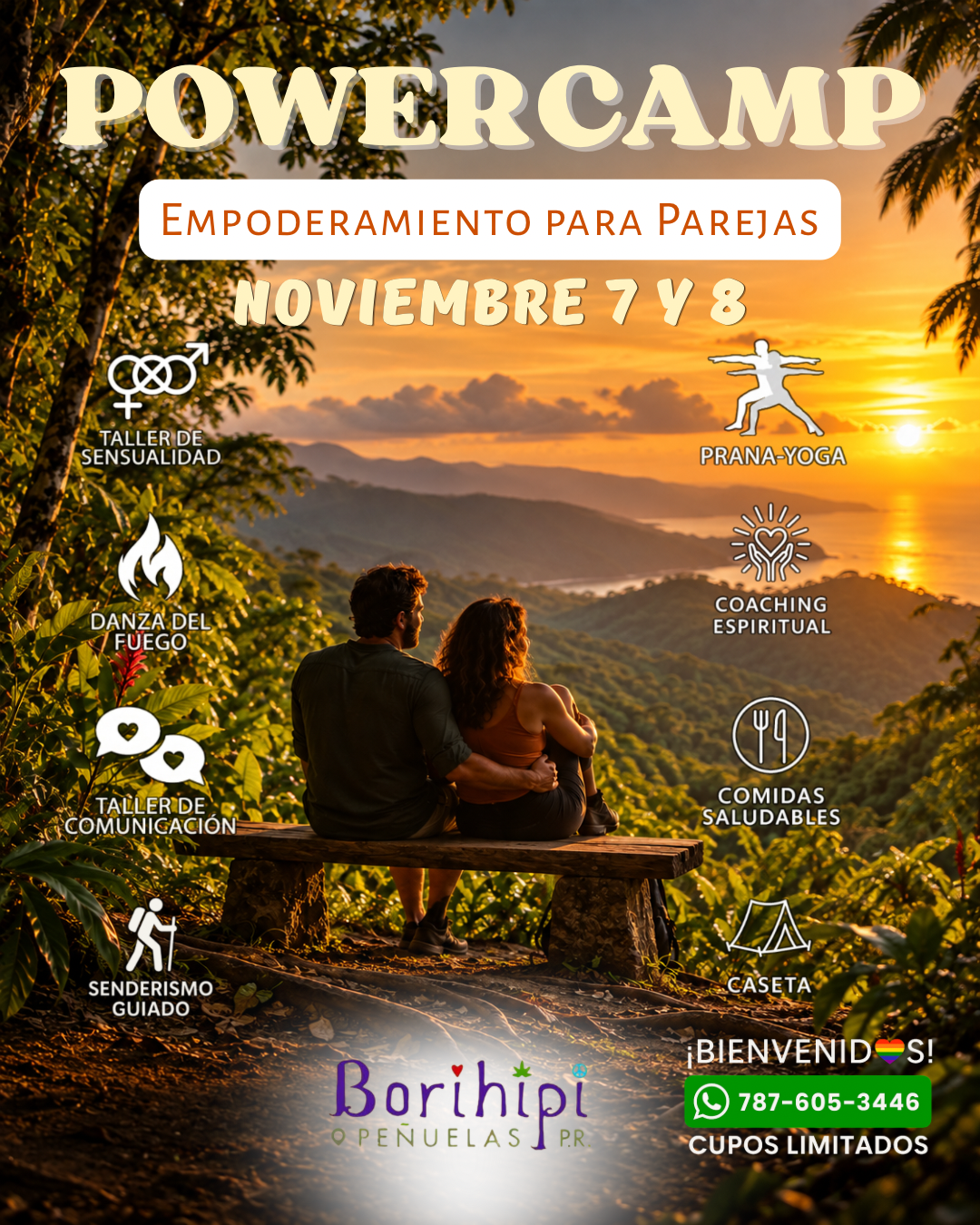 Depósito Powercamp de Parejas | 7 y 8 de noviembre de 2026 | Peñuelas, Puerto Rico