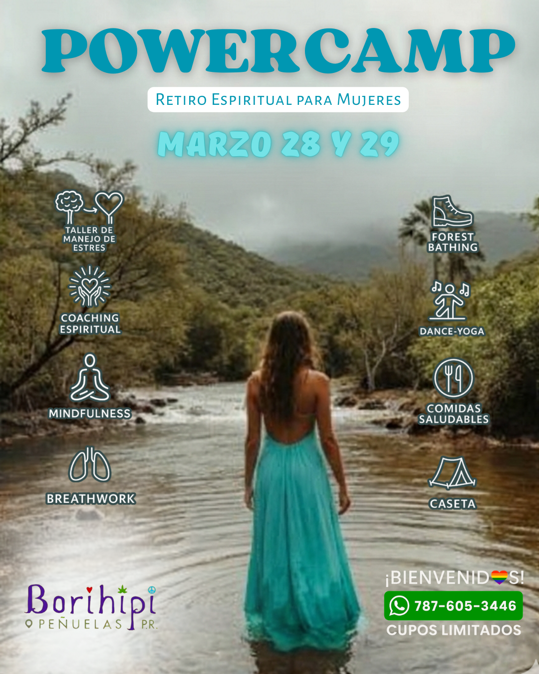 DEPOSITO - POWERCAMP DE MUJERES (Marzo 28 y 29)