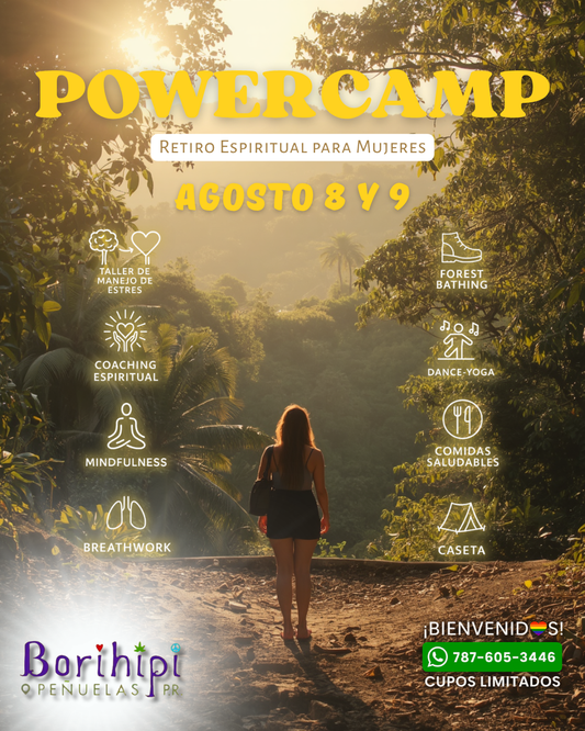 DEPOSITO - POWERCAMP DE MUJERES (Agosto 8 y 9)