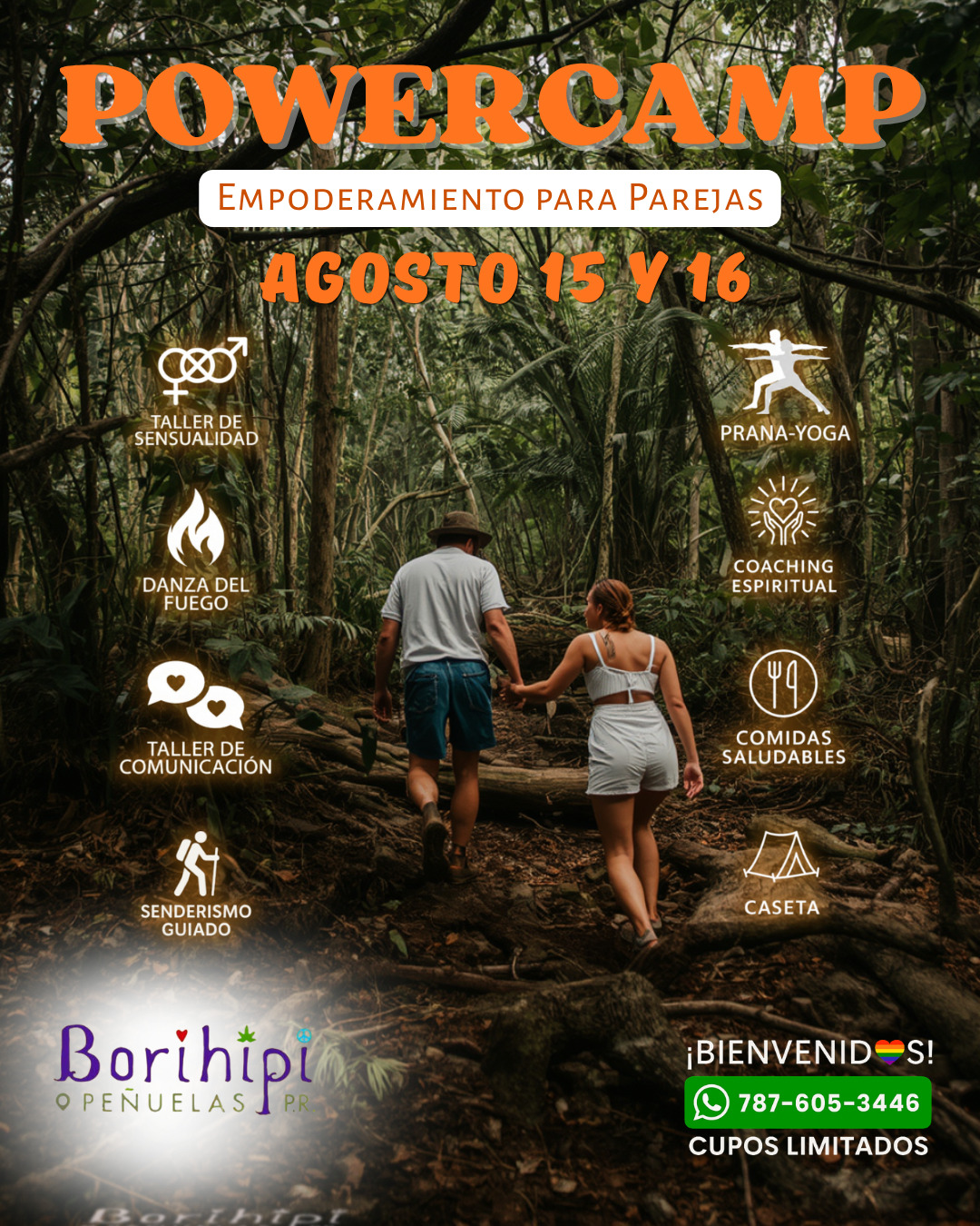 DEPOSITO - POWERCAMP DE PAREJAS (Agosto 15 y 16)