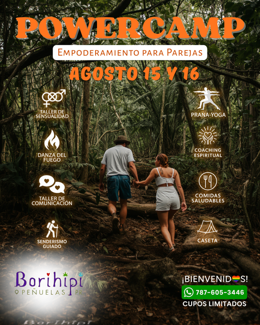 DEPOSITO - POWERCAMP DE PAREJAS (Agosto 15 y 16)