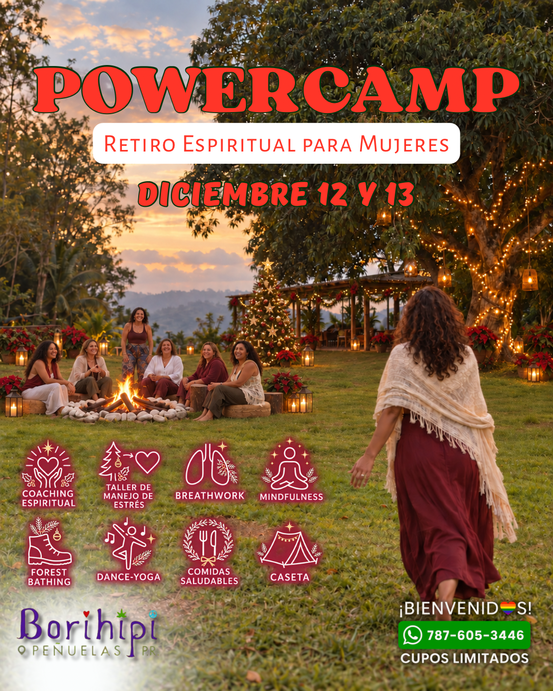 Depósito PowerCamp de Mujeres | 12 y 13 de diciembre de 2026 | Peñuelas, Puerto Rico
