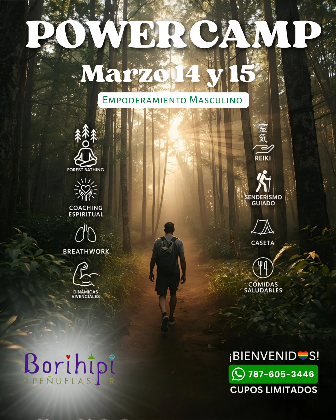 DEPOSITO POWERCAMP DE HOMBRES (Marzo 14 y 15)